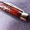 c 1960 Case XX No USA 2 Blade Jack Pocket Knife 62024 1/2 Brown Bone VG - Image 13