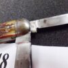 1930s Hibbard Spencer Bartlett 2 Blade Jack Knife Honey Bone Exc Equal End - Image 4
