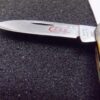 1978 Case 2 Blade 5279 SSP Red Etch Pen Pocket Knife 2 Dot Stag Mint - Image 4
