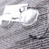 1990s Randolph Engineering Corpsman’s Glasses Chrome Plated Wire Frame - Image 5