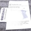 1993 Smith & Wesson 4046 5946 6946 DAO Instruction Manual S&W Dbl Act Only