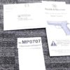 2007 Smith & Wesson M&P Instruction Manual & Factory Registration S&W 2 Docs - Image 3