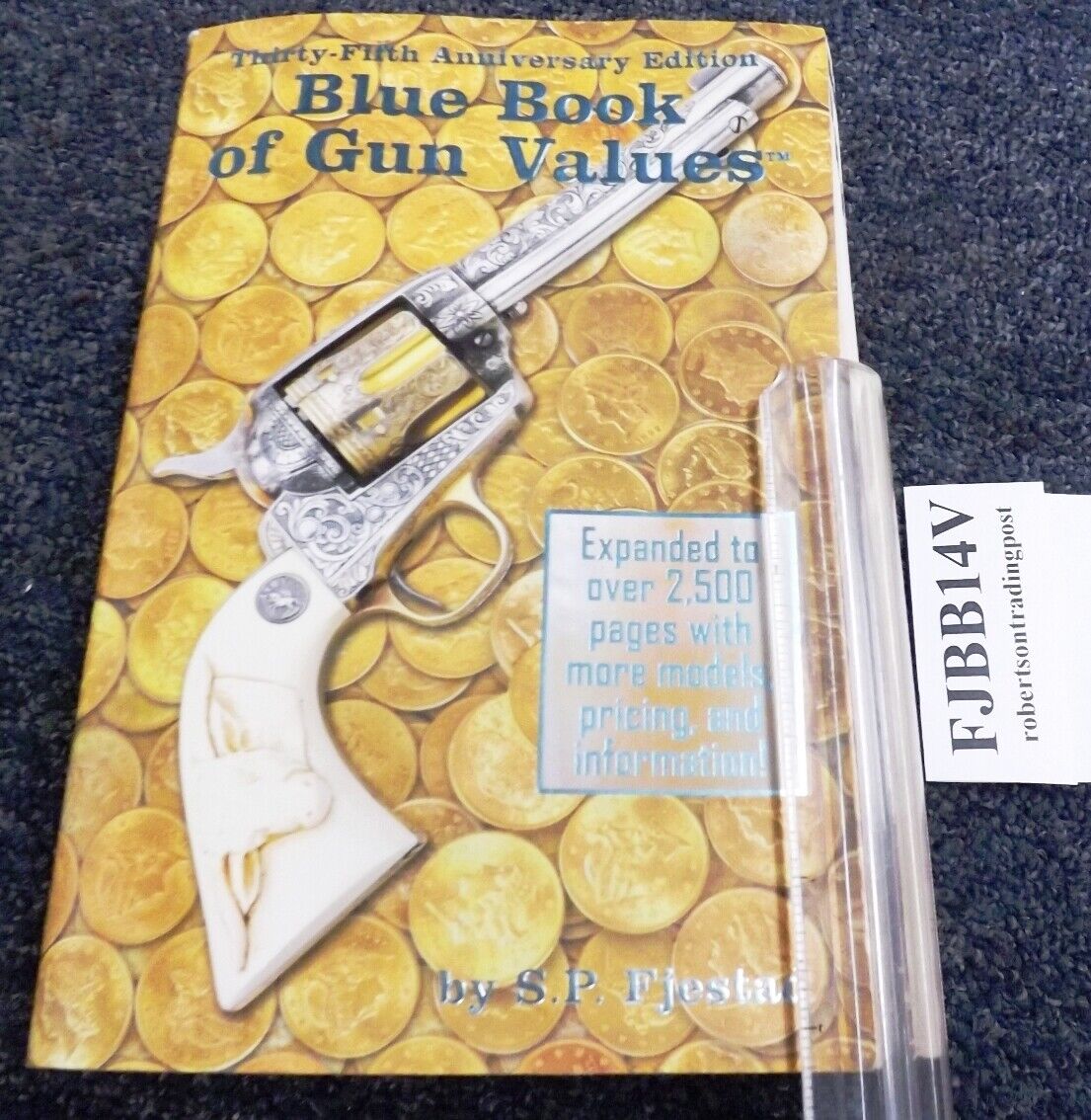 2014 Fjiestad Blue Book of Gun Values 35th Edition 2512 Pages Very Good Cond