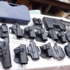 30 Holsters Cases VG-Exc Molded Polymer $4 ea Glock Sig XD Springfield Blackhawk