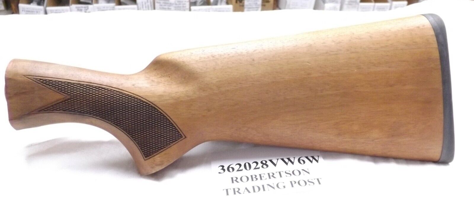 Akkar Daly Walnut Stock for 300 Pump, 600 Auto Shotguns VG-Exc 20 28 Gauge only