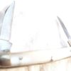 American Knife Co. Japan Stainless Imitation Pearl 2 Blade Pen ca. 1960 Sabre mfg. - Image 6
