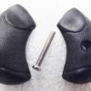 Correct Black Rubber Grips fit North American .22 LR Mini Revolvers NA22 $5 Ship