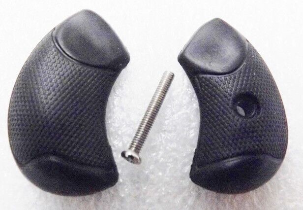 Correct Black Rubber Grips fit North American .22 LR Mini Revolvers NA22 $5 Ship