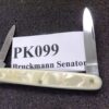 E. Bruckmann Mann Rostfrei Senator 1950s Pen Pocket Knife Imitation Pearl