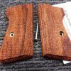 Herretts Rosewood Grips for Walther PP or PPKS Auto Pistols No Go on Ft. Smith .22