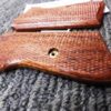 Herretts Rosewood Grips for Walther PP or PPKS Auto Pistols No Go on Ft. Smith .22 - Image 3
