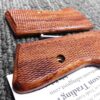 Herretts Rosewood Grips for Walther PP or PPKS Auto Pistols No Go on Ft. Smith .22 - Image 4