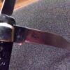 LF&C 2 Blade Jack Knife VG Rough Black Spear Pen 1920s - Image 4