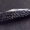 LF&C 2 Blade Jack Knife VG Rough Black Spear Pen 1920s - Image 9