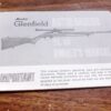 Marlin Owners Manual Warranty Glenfield 60 75C Exc Aged 1974