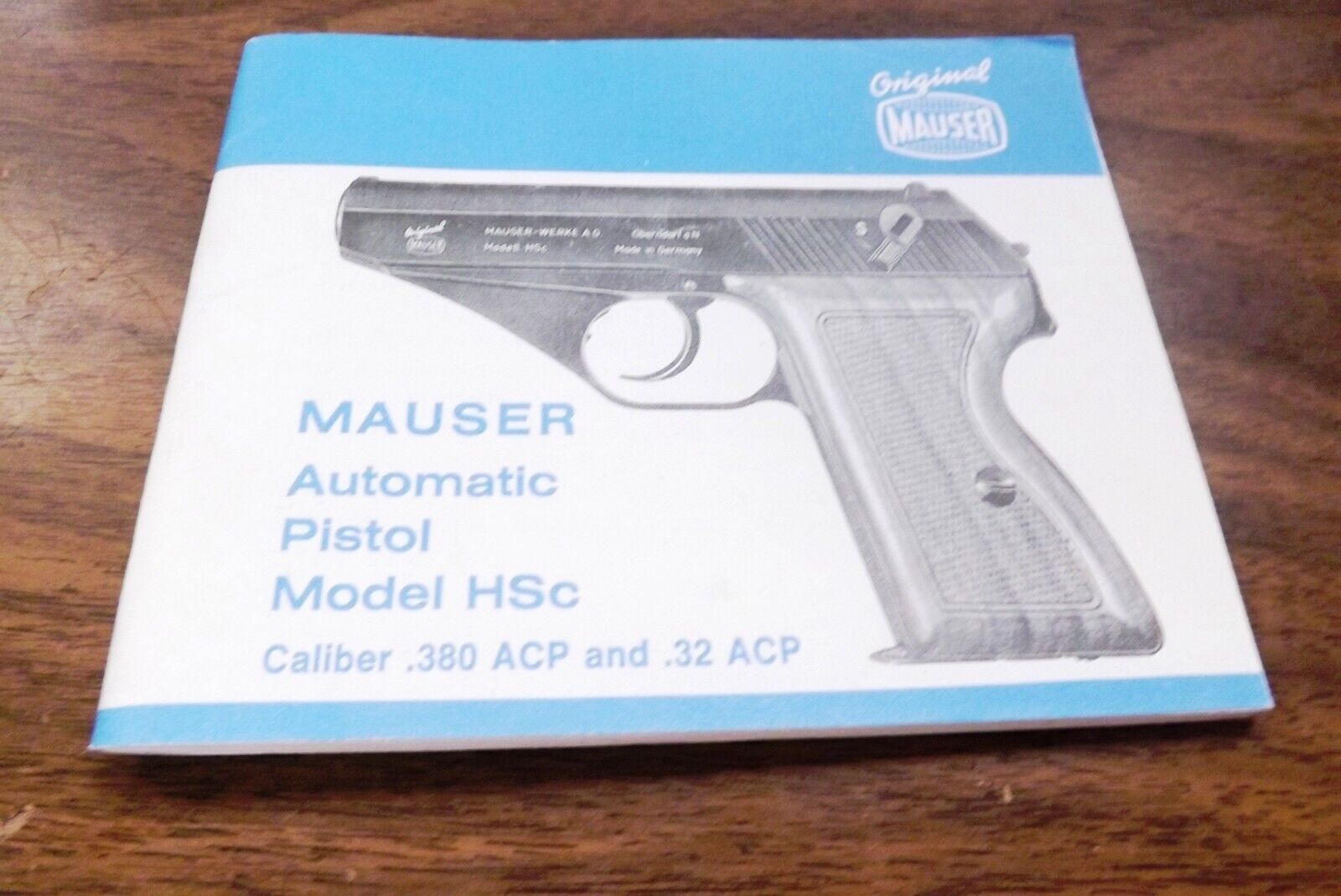 Mauser HSC Owners Instruction Manual 1970s Exc 32 Pg Foldout Schematic