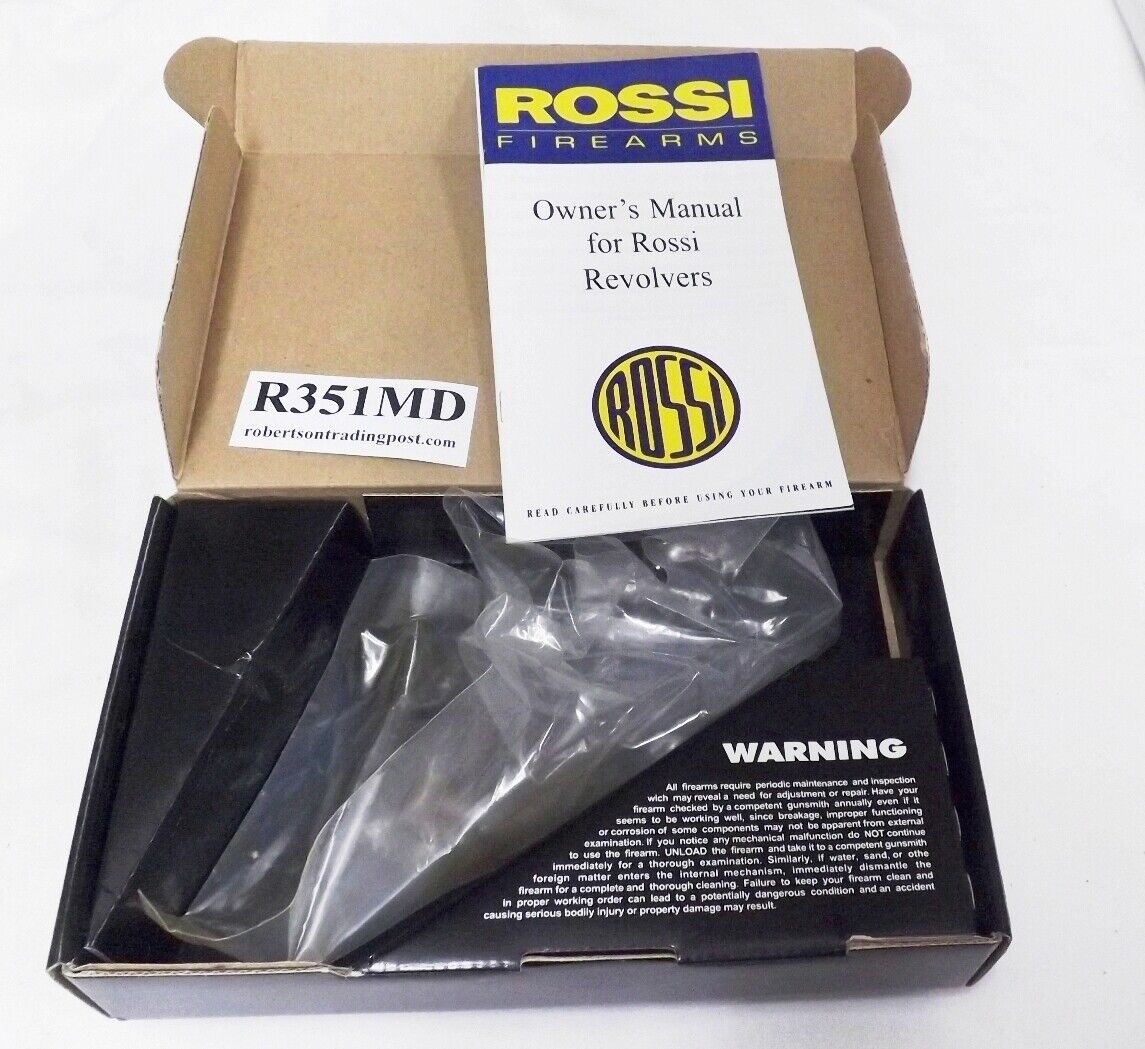 Rossi Factory Revolver Box 2 to 3 inch Barrel 68 88 351 851 Wrapper Manual incl