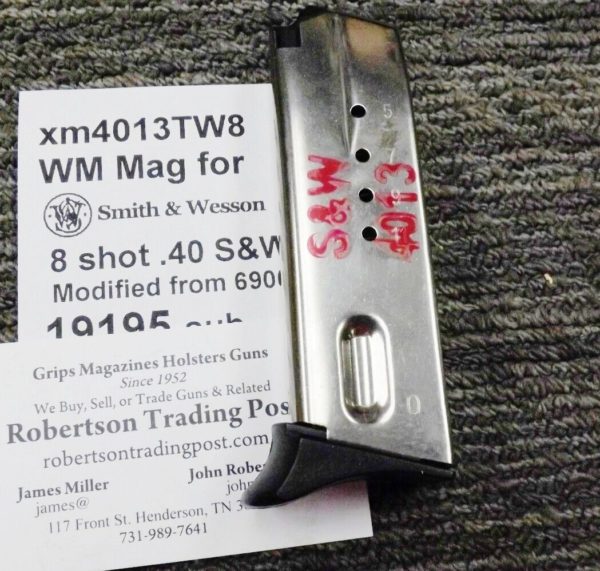 Top quality replacement .40 S&W 8 shot Magazine fits Smith & Wesson 4013 TSW - Image 4