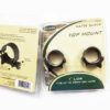 Weaver 1 inch Low Matte 49040 Steel Top Scope Rings fit Weaver, Picatinny Bases - Image 8