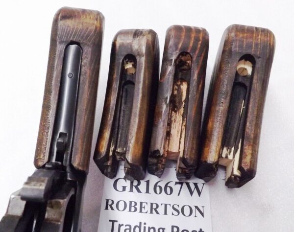 Wood Pistol Grip for Century Cimarron Taylors 1887 PW87 Shotguns Terminator type - Image 4