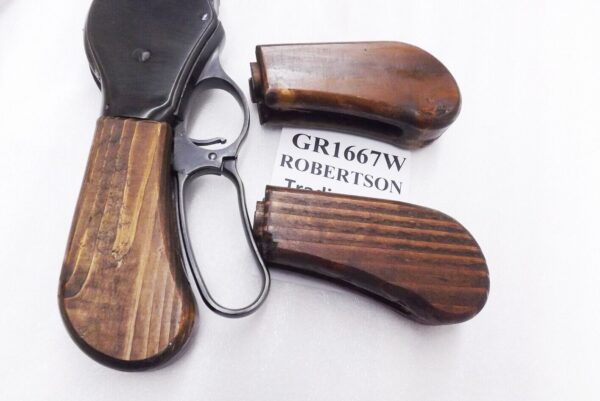 Wood Pistol Grip for Century Cimarron Taylors 1887 PW87 Shotguns Terminator type - Image 7