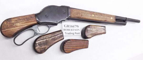 Wood Pistol Grip for Century Cimarron Taylors 1887 PW87 Shotguns Terminator type - Image 8