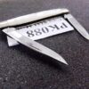 1972 Case 8 Dot USA Mother of Pearl 2 Blade Pen Knife 8233 Exc Pocket Knife - Image 5