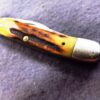 1990 Case 2 Blade Peanut Class Small Jack Pocket Knife 52027 Stag 10 Dot - Image 11