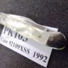 1992 Case Mother of Pearl 2 Blade Pen Knife 92109X SS Mini Copperhead - Image 13