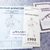 1993 Mitchell Arms Owners Instruction Manual for Rimfire Clones, Flyer, Form