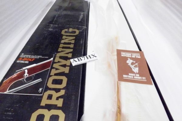 Browning A Bolt Hunter Factory Rifle Box VG-Exc styro insert plastic wrap manual - Image 4