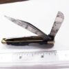 Case XX 6333 Mini Stockman 3 Blade Rough Black Knife 1950s VG-Exc 2 5/8 oal - Image 9