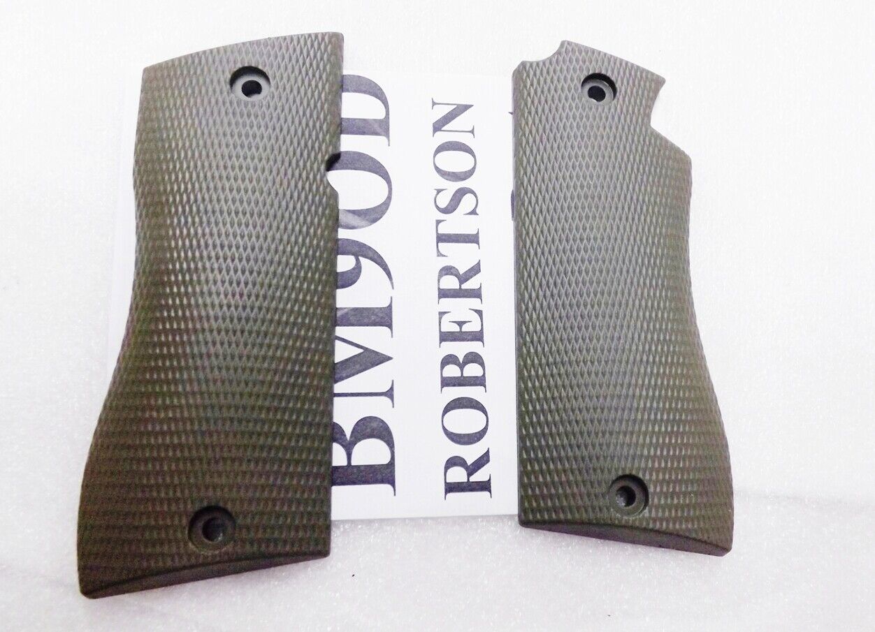 Correct Replacement Grips fit Star BM9 Pistols OD Green Dura Coat 3 Ship Free