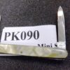 E. Bruckmann Mann Miniature Senator 1950s Pen Pocket Knife Imitation Pearl