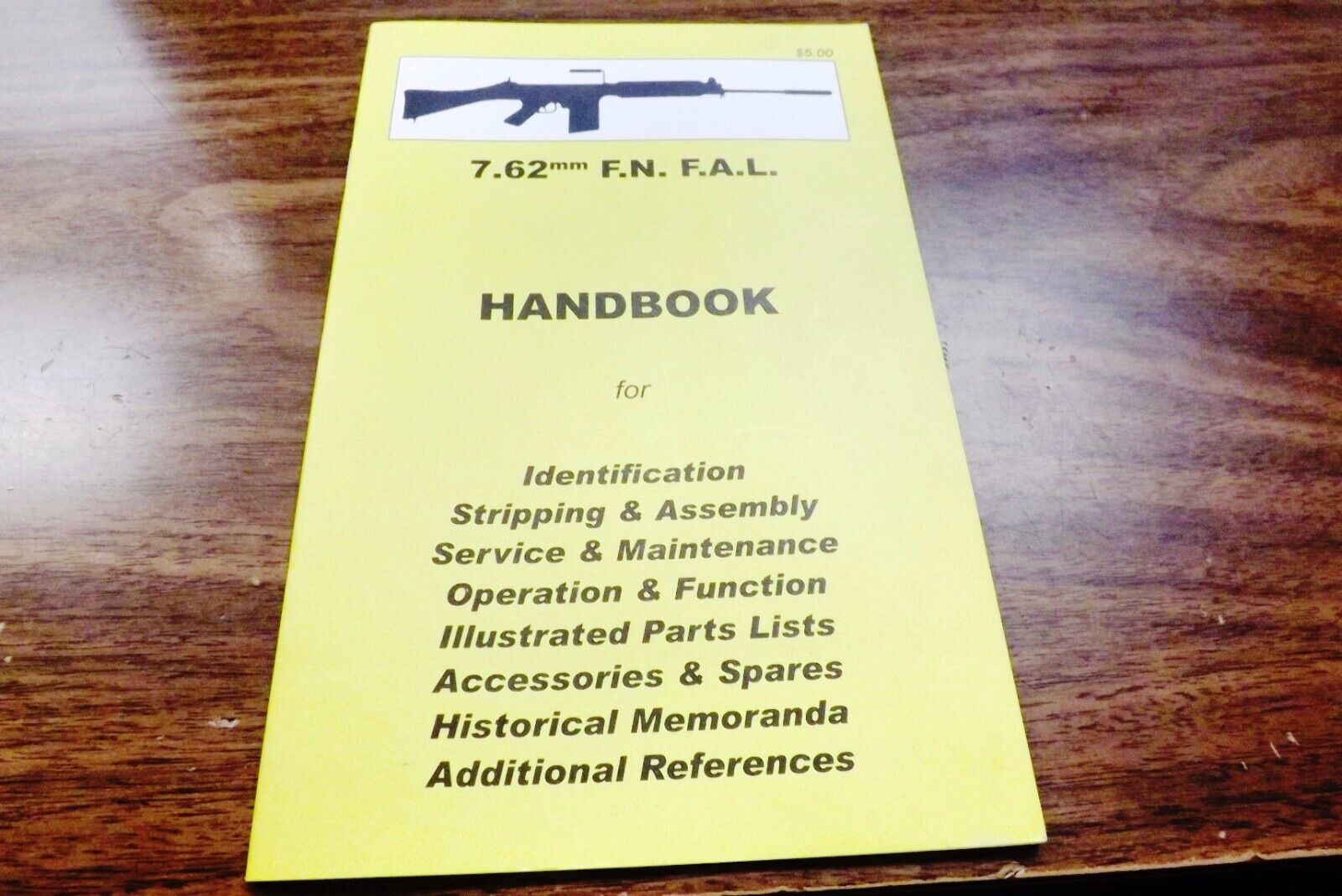 FNH 2005 Owners Instruction Manual F.N. F.A.L. Rifle Riling Arms Book