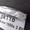 H. Boker Solingen 1930s 3 Blade Lobster Gent’s Pocket Knife Mother of Pearl Exc - Image 15