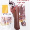 Hunter Co. US Leather Holster 6-8 inch Double Action Revolvers 70s style 45105A - Image 12