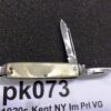 Kent NYC Imitation Pearl Miniature 2 Blade Woolworths Key Fob Jack Knife 1930s