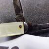 Kent NYC Imitation Pearl Miniature 2 Blade Woolworths Key Fob Jack Knife 1930s - Image 3