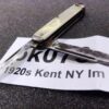Kent NYC Imitation Pearl Miniature 2 Blade Woolworths Key Fob Jack Knife 1930s - Image 6