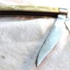 Imperial 2 Blade Small Jack Knife Memphis Cotton Advertiser 1960s Stainless - Image 5