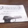 Llama Omni .45 ACP Pistol Instruction Manual VG-Exc Vitoria 1982 - Image 7