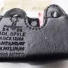 Safariland Open Top Double Magazine Case 9mm .40 Black Basketweave Open Top - Image 5