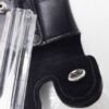 Safariland Open Top Double Magazine Case 9mm .40 Black Basketweave Open Top - Image 6