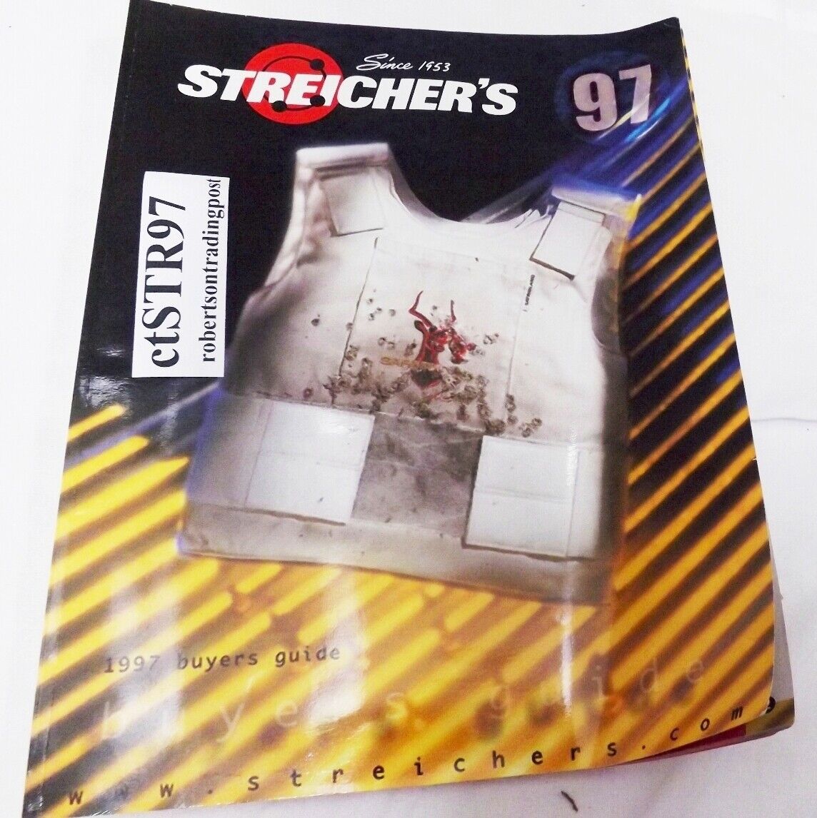 Streicher’s 1997 Police Supply Catalog Exc with Inserts and Index $5 Ship