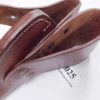 US GI type Holster WWI Repro 1917 Revolver 5 in Half Flap Brown Leather Belt - Image 5