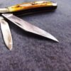 1968 Case 5220 Peanut Stag Handled Mini Jack Pocket Knife Mint USA No Dot Chrome - Image 4