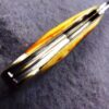 1968 Case 5220 Peanut Stag Handled Mini Jack Pocket Knife Mint USA No Dot Chrome - Image 7