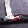 1970 Case 6220 Peanut Bone Handled Mini Jack Pocket Knife Mint 10 Dot - Image 5