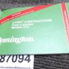 1994 Remington Instruction Book Owners Manual for 870 Shotguns 4 Language - Image 8